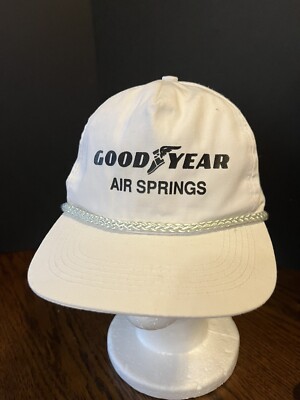 帽子 1980s GOODYEAR swingster made in usa Vintage Swingster Snapback Goodyear Patch Hat With Cord #1 In