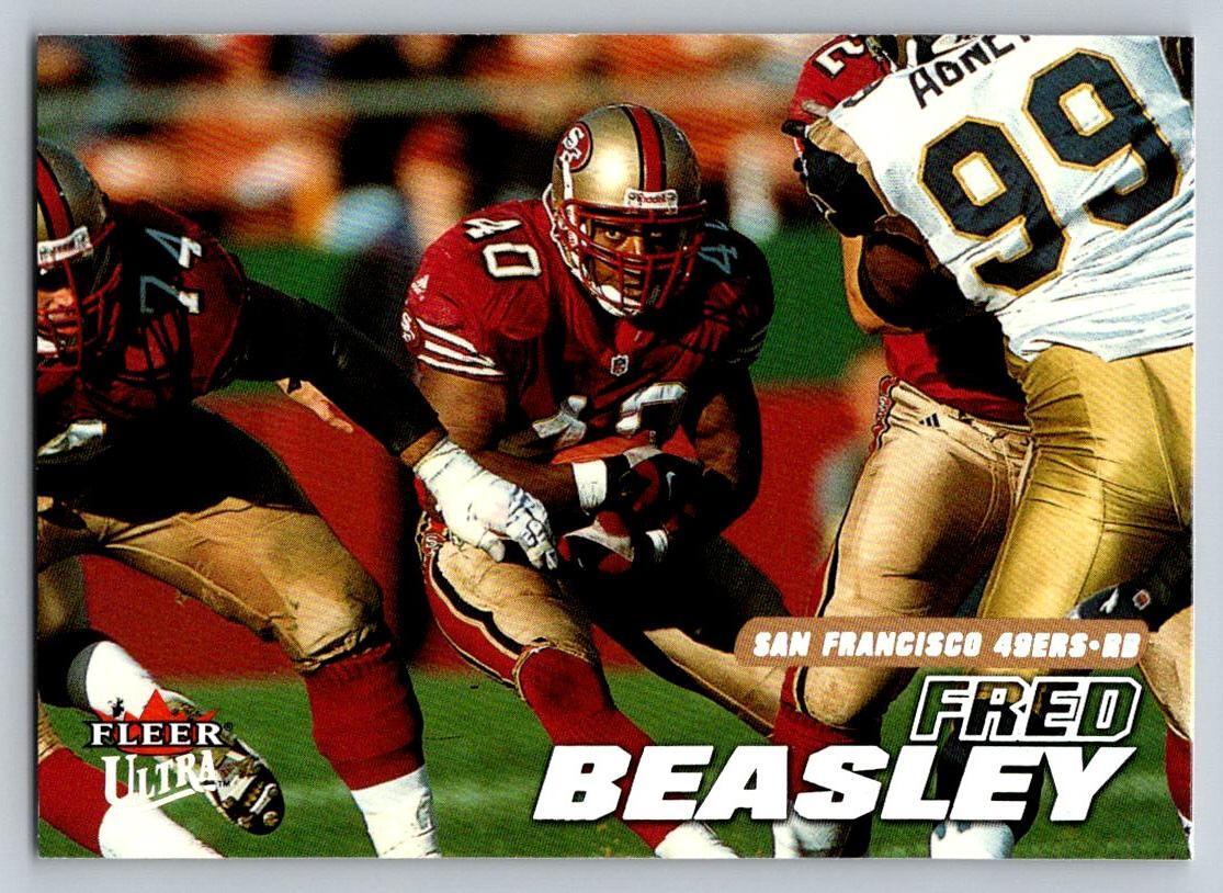 2001 Ultra #98 Fred Beasley San Francisco 49ers | eBay