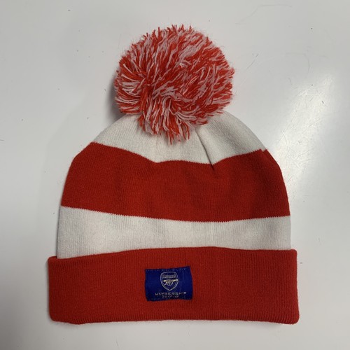Stripe Beanie Bobble Pom Pom Hat Cap 