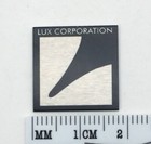Luxman Turntable Badge Logo For Dust Cover Metal Custom Made Lux Corporation