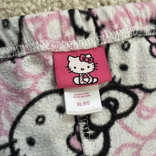 Hello Kitty Sleepwear By Sanrio Teen/Girls Size XL Pajamas PJs Set Polyester - Picture 11 of 21