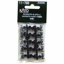 NEW KATO N Scale : 11-722 Kato Coupler N JP B PAT. (Black) (20pcs.) AIRMAIL Only