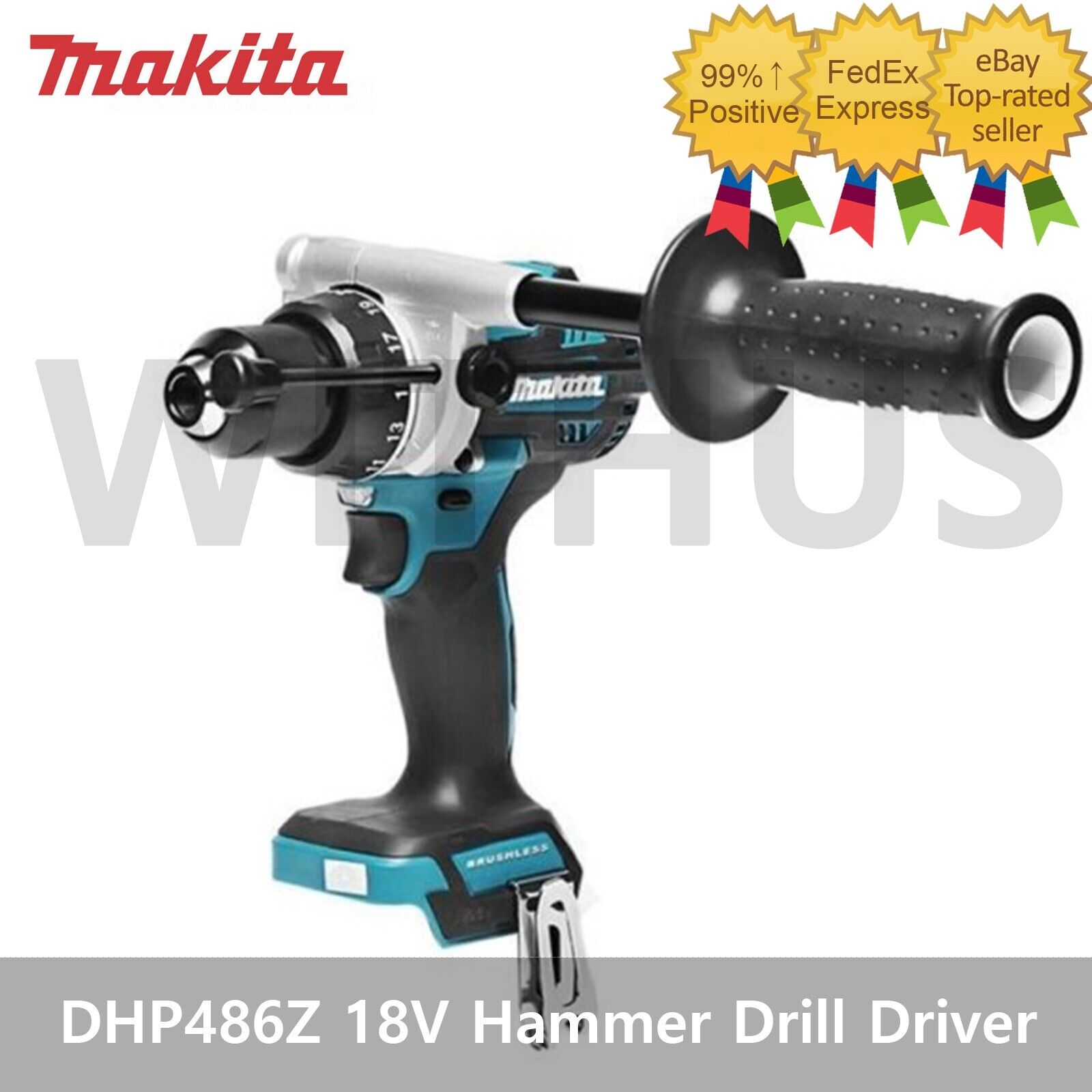 Makita DHP486Z 18V Brushless Cordless Hammer Drill Driver Makita DHP486Z 18V Brushless Cordless Hammer Drill Driver