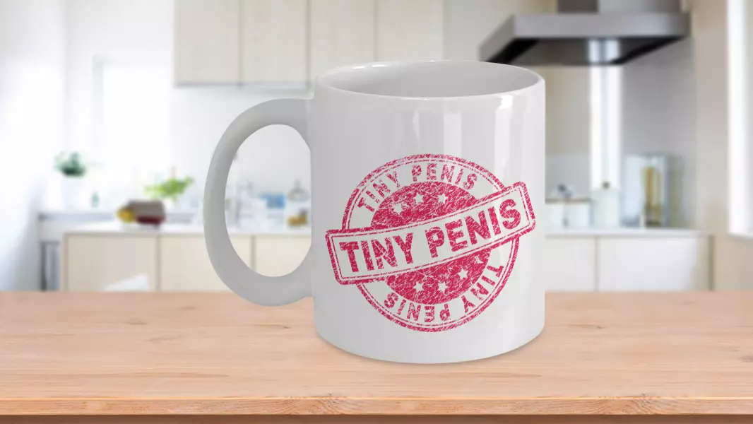 Funny Gag Gift, Tiny Penis Mug, Novelty Gifts, Funny Gifts For Him, Funny  Birthd