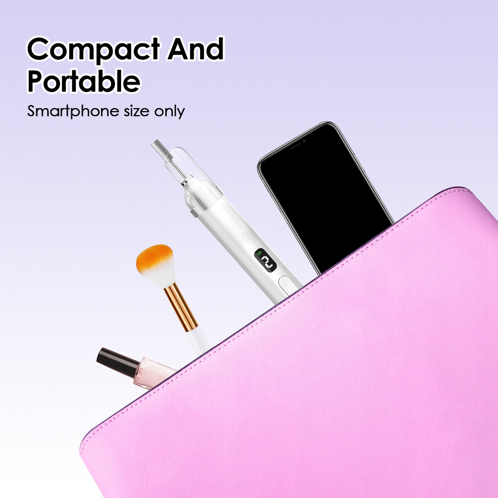 Electric Nail File Drill Portable USB Manicure Pedicure Machine Set Professional