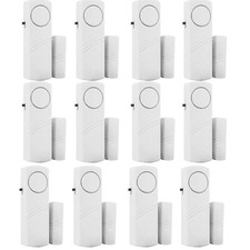12 Home Safety Burglar Alarm Wireless System Security Device Door Window Sensor