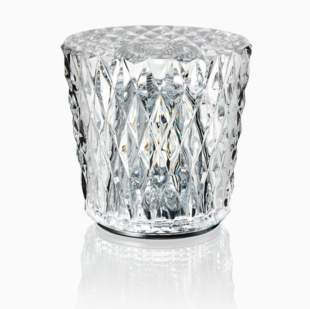 Ambientec Xtal Gacrux Crystal Clear Cordless Table Lamp Solid