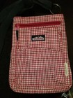 KAVU Limited Edition ‘Bama Bag Red/White Houndstooth Crossbody Purse.