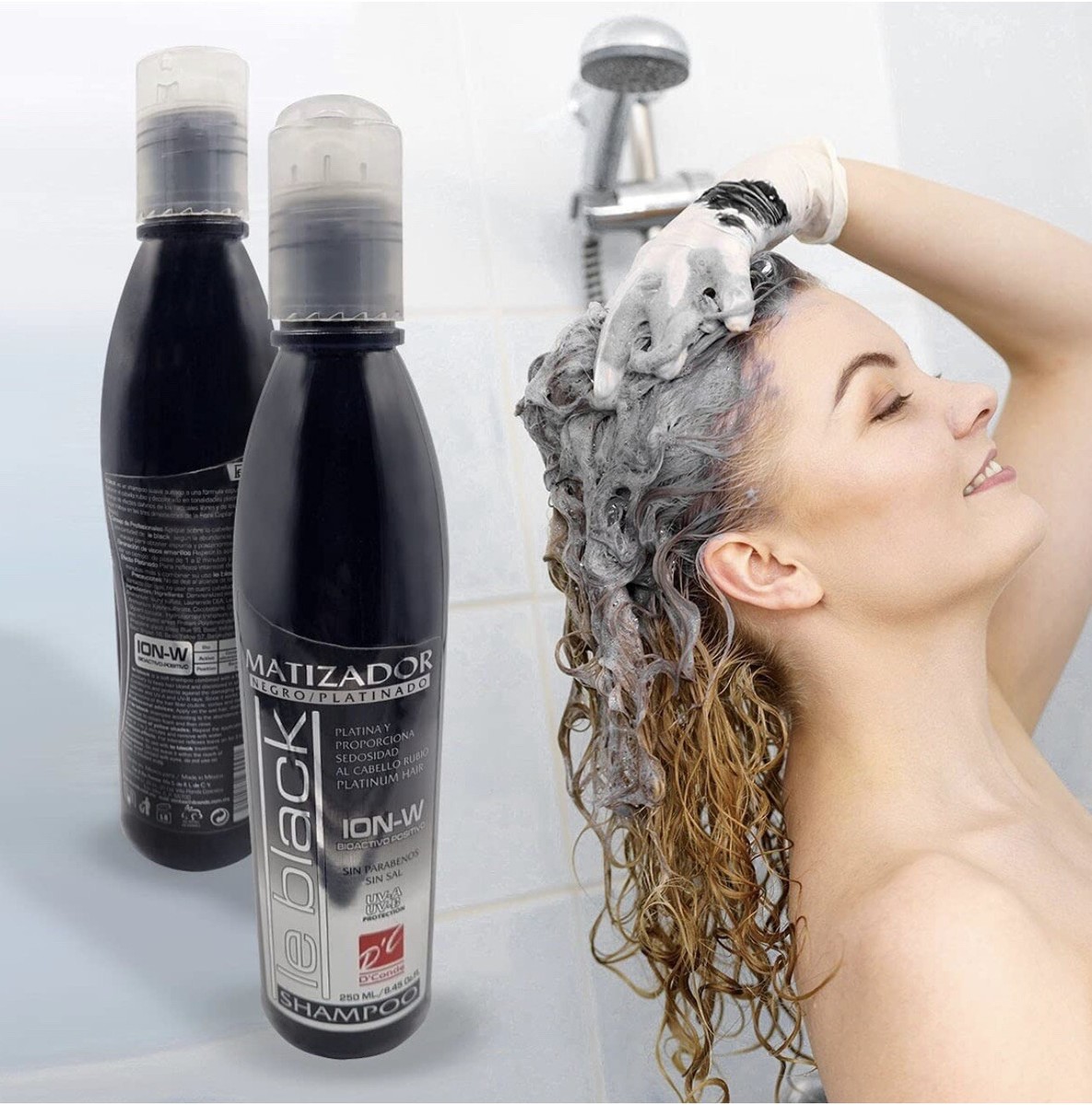 D'Conde Shampoo Matizador Le black Para Platinar Cabello