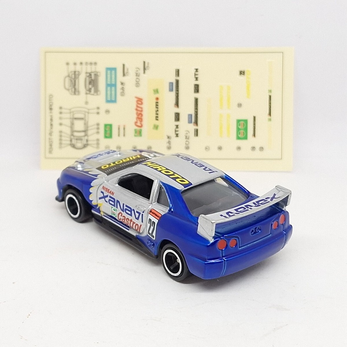 TOMICA GT ALL JAPAN GRAND TOURING CAR NISSAN SKYLINE GT-R R34