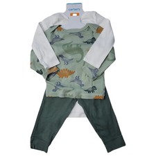 Carter's Boys 3-Piece Long Sleeve Bodysuit Pant Set 12M