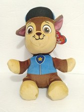 TY Beanie Baby CHASE NEW Soft Plushy Version Paw Patrol Dog Stuffed Plush Toy