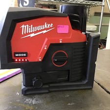 Milwaukee 3622-20 M12 Cross Line With Plumb Point Green Laser Level (Tool Only)