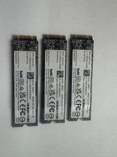 (Lot of 3) 128gb SSD SATA M.2 Phison Electronics Corp - TESTED AND WORKING!!!!