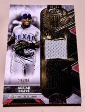 Topps Tier One Relics Adrian Beltre /99 Dodgers T1R-AB 2024