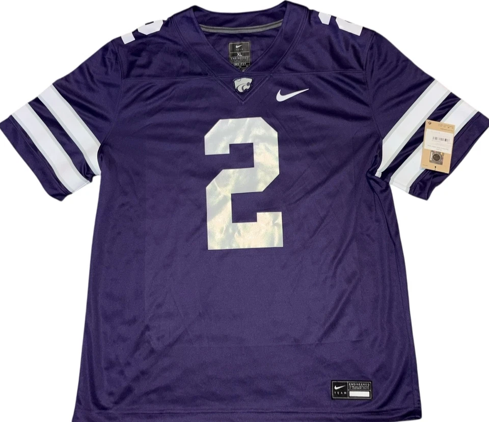 Kansas State Wildcats Avery Johnson Signed Nike Jersey JSA Certified - Image 2 of 2