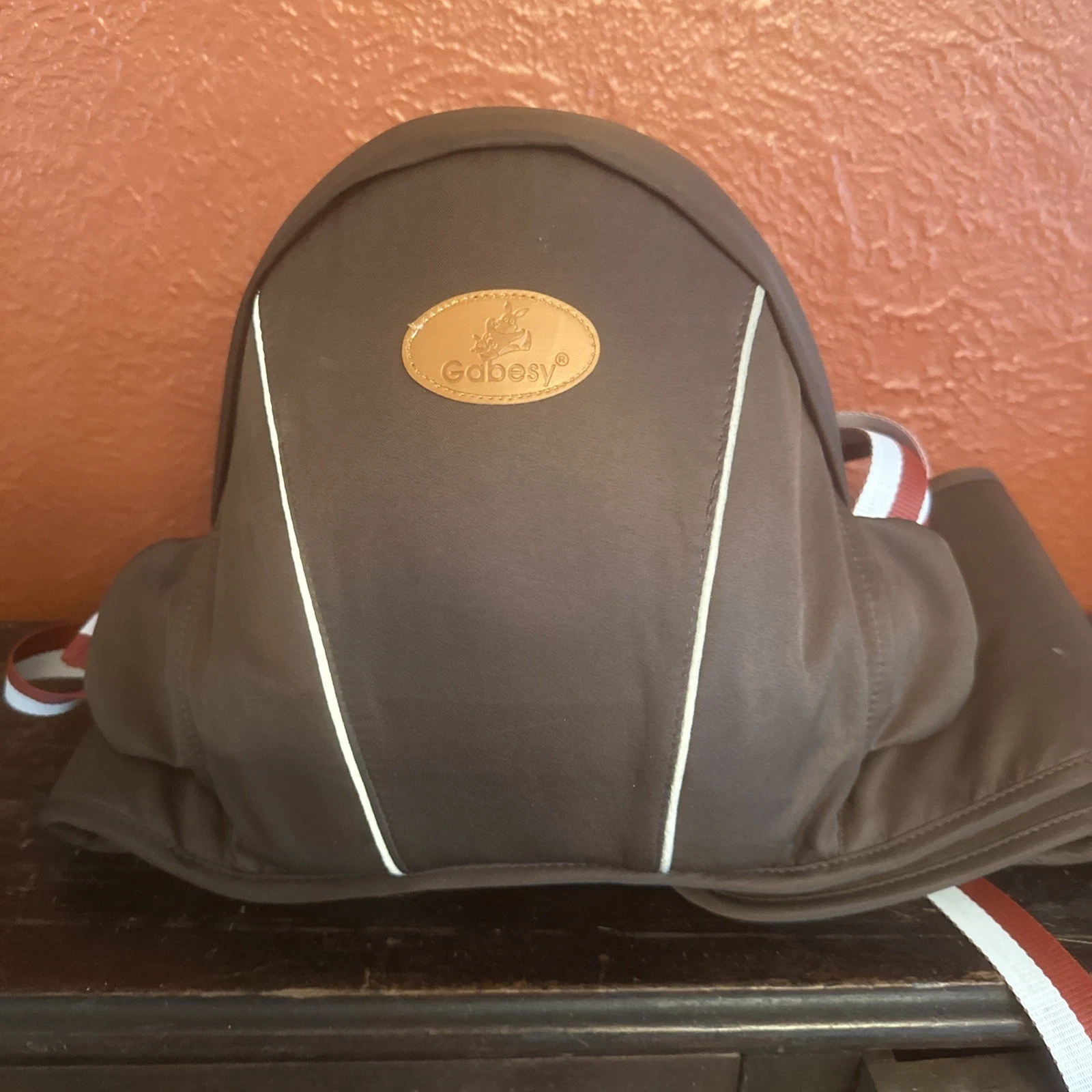 GABESY Baby Hip Seat Carrier/Waist Adjustable Strap Pocket Soft w/Storage brown