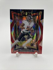 2024 Panini Select - Concourse Michael Penix Jr. #80 Black & Red Shock Prizm...