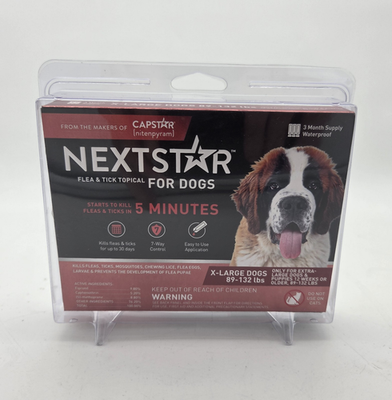 NextStar Flea Tick Topical Treatment for Extra Large Dogs