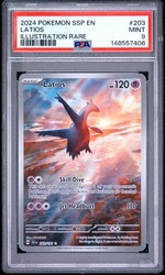 Latios 203/191 Illustration Rare Holo Surging Sparks
