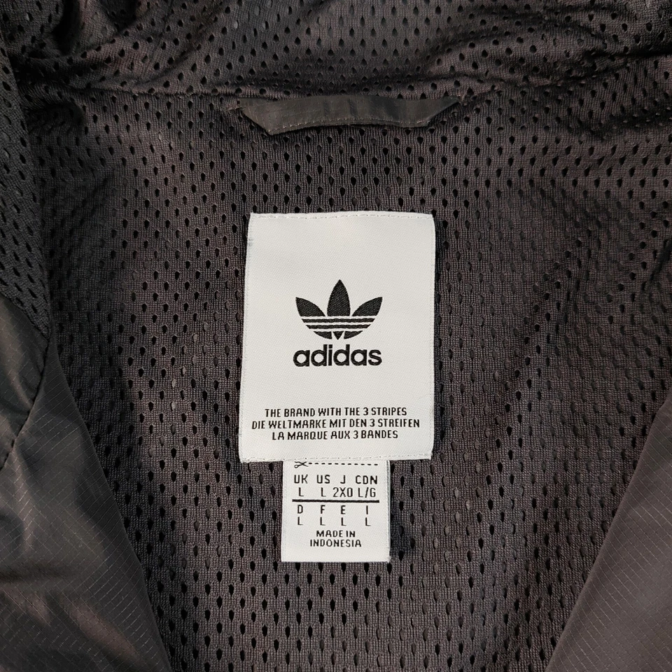 adidas Originals Trefoil Camo Track Jacket Mens Large DV2049 Hooded 3 Stripes - Image 3 of 4