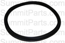 BLACK DOOR GLASS GASKET FOR WASCOMAST WASHERS W655, W675 - 184302, 184305