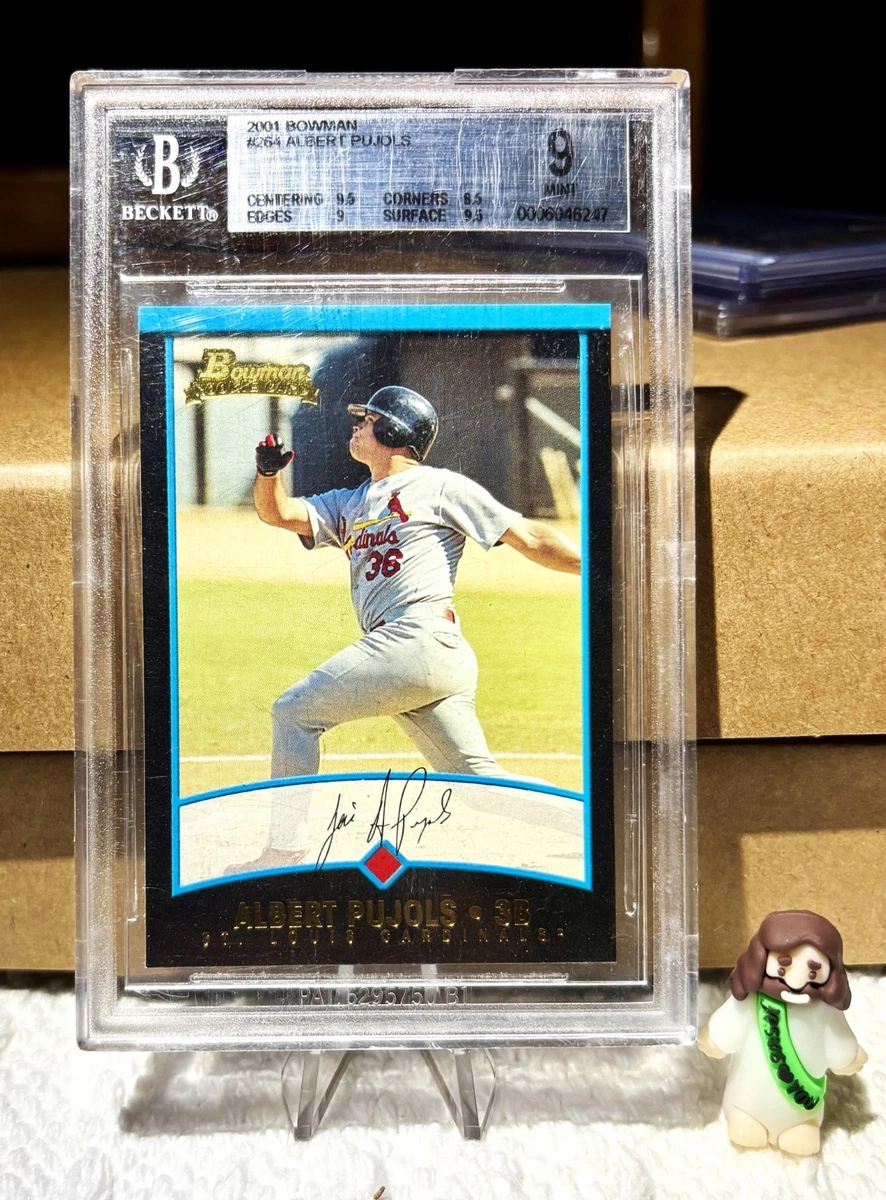 Topps Albert Pujols Grade 9.5 Baseball Sports Trading Cards
