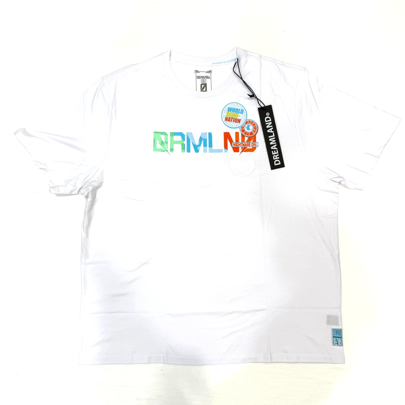 Dreamland Men's Big & Tall TShirt White Majestic Design Comfortable Graphic 4XL