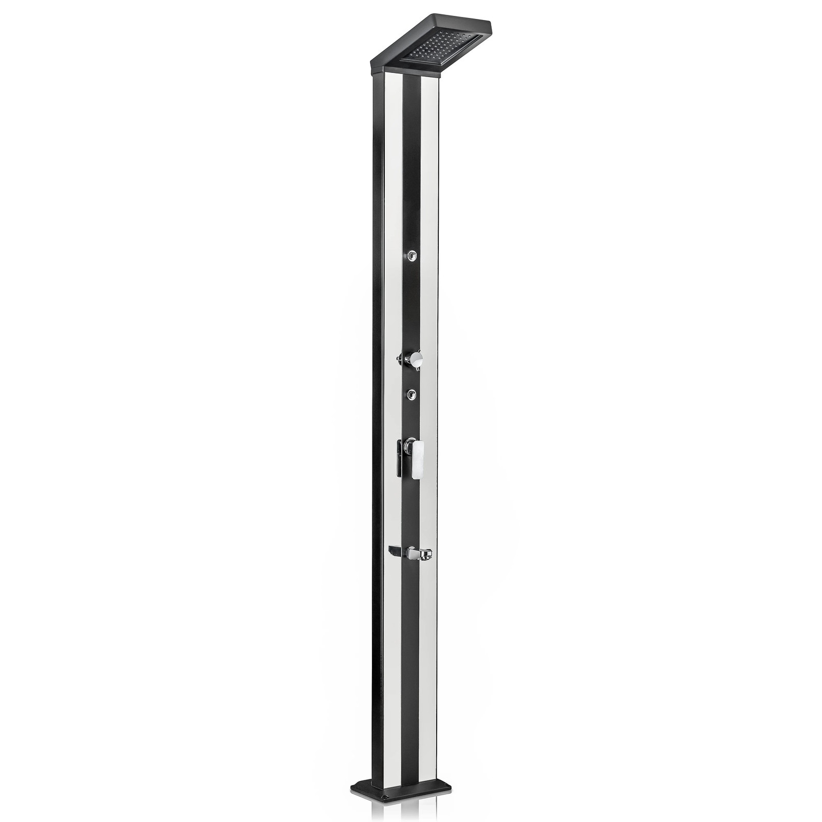 Gre Aluminiumfarben Solardusche "Premium" Höhe: 215 Cm 38 Liter Tank von Baur - Image 2