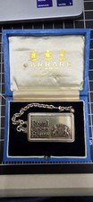 👑 Rare Garrard Sterling Silver Royal Opera House Gift 1996 Sir Derek Waring...