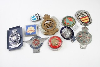 Mixed Car Grille Badge Collection Vintage Automobillia O' Hare IPA Burnley Motor