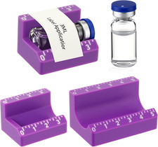 2 Pcs Vial Label Applicator Bottle Labeling Application Tool for Small Jars Esse