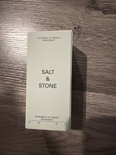 SALT  STONE Deodorant Bergamot  Hinoki 2.6 Oz Aluminum Free