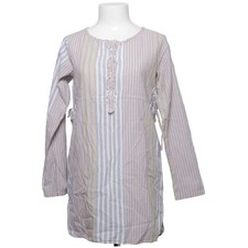 Princesse Tamtam, Tunika, Größe: 36, Grau/Mehrfarbig, Baumwolle, Streifen #WD7