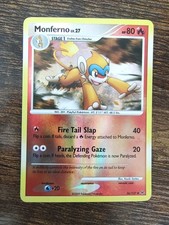 monferno pokemon card value 19/114 Reverse Holo Near Mint Colorless Artist Monferno Reverse - Platinium Pokmon