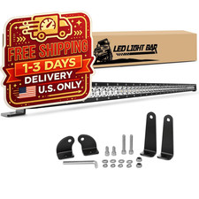 41-Inch 200W Single Row Spot Flood Combo LED Light Bar off Road Fog Driving