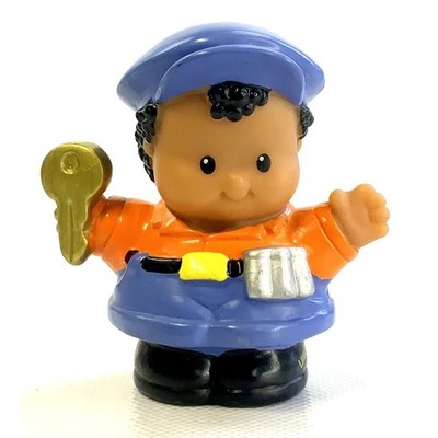 Fisher Price Little People Michael Security Guard w/ Key Replacement Figure 2003