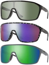 Smith Optics Boomtown Polarized ChromaPop Shield Sunglasses - 204932 - Taiwan