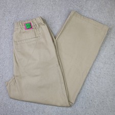 Empyre Tori Skate Pants Womens M Tan Twill Trouser Light Beige Y2K Relaxed Baggy