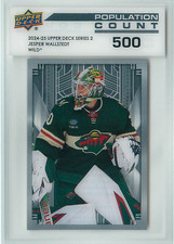 2024 Upper Deck Series 2 Population Count 500 /500 Jesper Wallstedt #PC-41