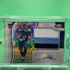 2019 Panini Certified - Freshman Fabric Signatures A.J. Brown #209 Mirror /399 