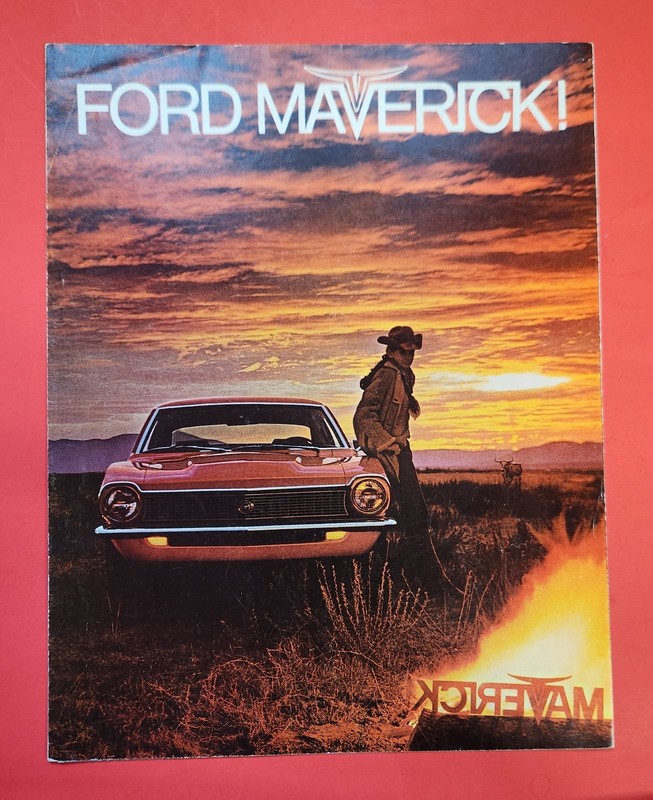 1970 Ford Maverick-Dealership Sales Brochure