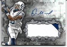 2014 Topps Inception Rookie Jumbo Patch Autographs #IAJPDM Donte Moncrief