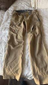 Sitka Dakota Pants Brown/tan Size 34R Excellent Condition