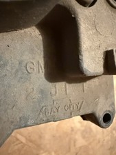 Vintage Gm Rochester 2gc Carburetor 2-jet Bay City Chevrolet Bowtie Core
