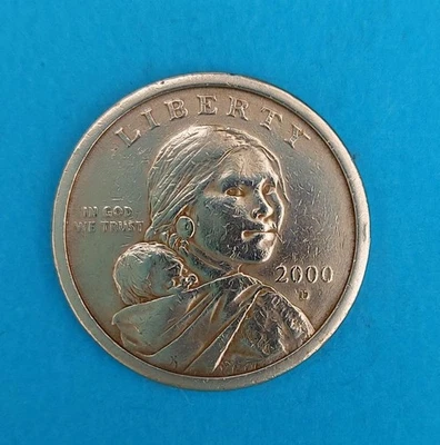 USA 1 DOLLAR 2000 D ⭐ SACAGAWEA DOLLAR ⭐ KM# 310 - Bild 1 von 2