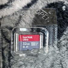SanDisk Ultra 32GB MicroSD A1 High Speed 32GB Storage Capacity Memory Card