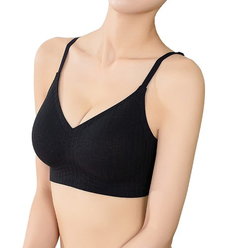TUOZONE Push Up Bras for Women Wireless Bra Silicone Soft Support Seamless Co... - Picture 2 of 8