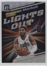 2023-24 Panini Donruss Optic Lights Out Holo Prizm Donovan Mitchell #9 13u1