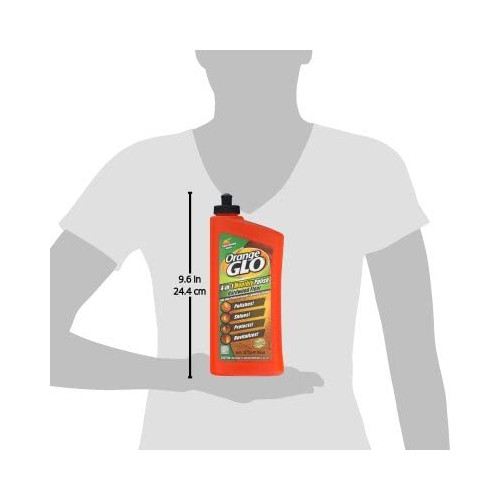 Orange Glo Hardwood Floor 4-in-1 Monthly Polish, 24 Oz. - Pack of 2